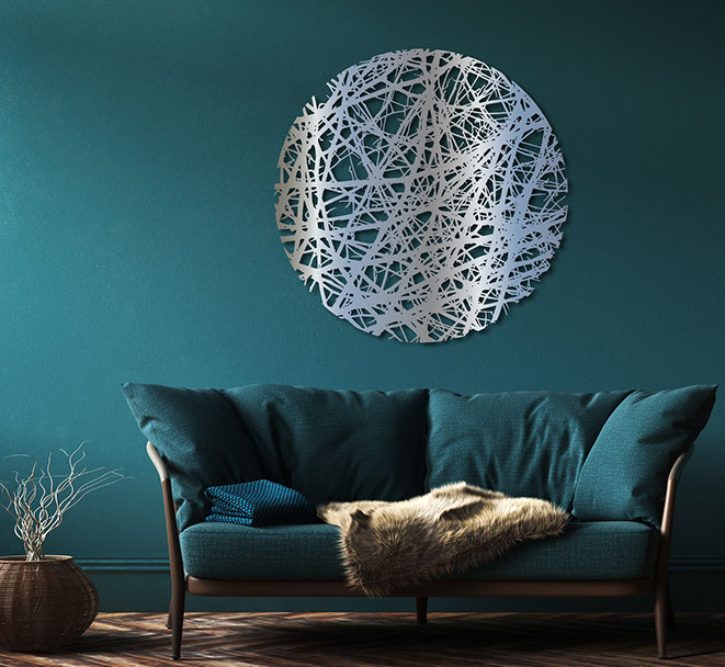 Contemporary wall and garden sculpture inspired by nature I Ian Turnock